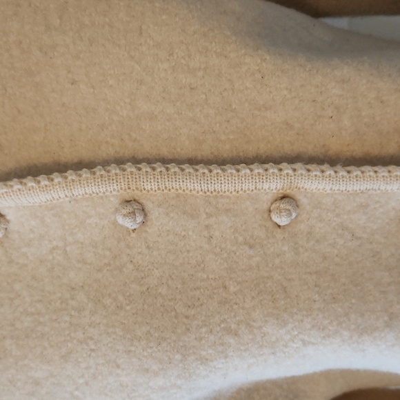 Lands' End Vintage Cream Wool Women's Blazer Sz 10 - Picture 2 of 5